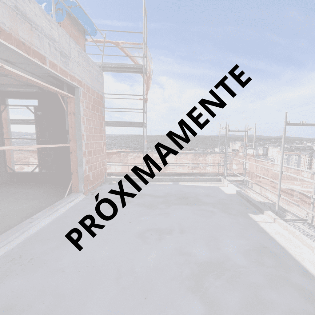 Ático en construcción en Rúa das Artes, Lugo, con vista panorámica de toda la ciudad