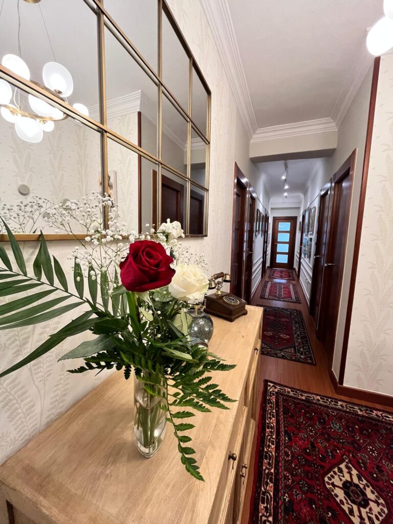 Decoración parcial - PASILLO + RECIBIDOR