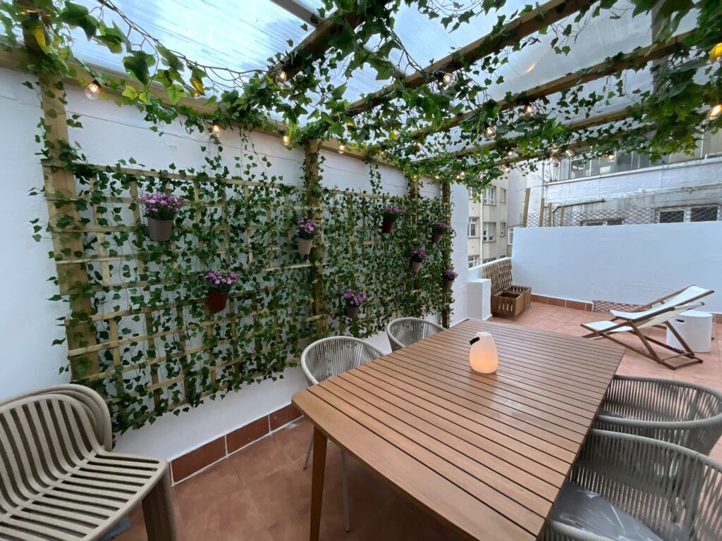 Decoración parcial – TERRAZA S